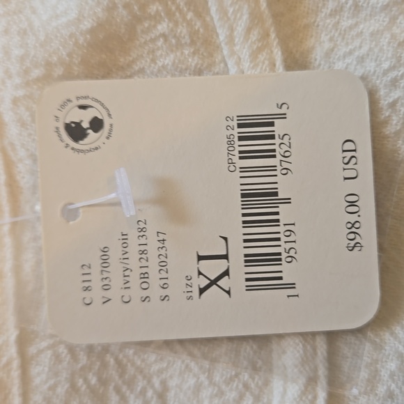 We The FREE Ivory Ruffled Top NWT Sz XL - Picture 2 of 4